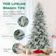 Artificial Christmas Tree with  Warm White LED Lights product