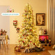 Artificial Christmas Tree with  Warm White LED Lights product