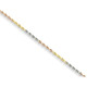 Diamond Cut Rope Chain Anklet product