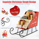 Christmas Santa Sleigh Basket Decoration  product
