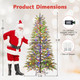 Pre-Lit  Artificial Christmas Tree  with LED Lights product