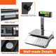 Price Computing Scale with Pole Dual LCD Display product
