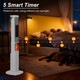 1500W 3D Flame Oscillating Space heater product