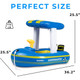 Toddler Harbormaster Inflatable Boat Pool Float  product