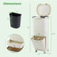 11 Gallon Kitchen Trash Can with Lid and Storage product