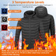 3-Level USB Electric Heated Jacket (Requires Power Bank) product