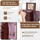 Standing Jewelry Organizer Armoire  product