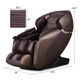 Zero Gravity Shiatsu Massage Chair With Cushion product