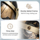 720° Rotating Metallic Black World Globe product