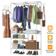 NewHome Garment Rack, Shoe, and Clothing Organizer product