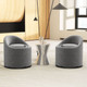 360° Swivel Barrel Chair with Storage (1- or 2-Pack) product