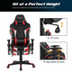 Gaming Chair with Ergonomic Cushion and Lumbar Support Massager product