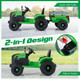 24V Kids' Ride-On Tractor with Detachable Trailer product