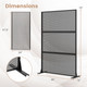 Metal Privacy Screen (1 or 2 Pack) product