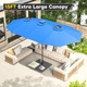 15FT Patio Umbrella with Solar Lights product