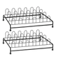 Rolling Under-Bed Shoe Rack Storage (2-Pack) product