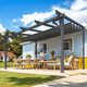 Retractable Pergola with Adjustable Sun Shade Canopy product