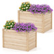 Elevated Planter Box with Open-Ended Base  product