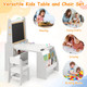 Kids' Art Table and Chair Set with Easel product