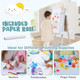 Kids' 3-in-1 Foldable Double-Sided Art Easel with Chalkboard product