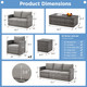 7-Piece Outdoor Patio Furniture Sets with Two Storage Boxes product
