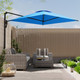 9FT Wall Mounted Outdoor Patio Umbrella product