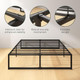 Zinus Lorelei 14"  Metal Platform Queen Bed Frame product