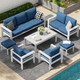 Modern Outdoor Patio Furniture Set with Coffee Table product