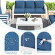 Modern Outdoor Patio Furniture Set with Coffee Table product
