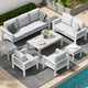 Modern Outdoor Patio Furniture Set with Coffee Table product