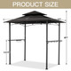 8' x 5' Outdoor Grill Gazebo Canopy product
