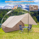 Inflatable Camping Tent with Mesh Screen  product