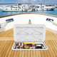 24" x 14" Boat Deck Access Hatch with 180° Lid Hinge  product