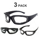 Motorcycle Sports Biker Riding Glasses (3-Pack) product