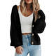 Women's Chunky Knit Open Front Cardigan product