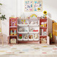 Kids Toy Storage and Bookshelf with 8 Bins product