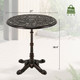 27” Round Cast Aluminum Patio Bistro Table  product