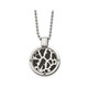 Mens Titanium Pendant Necklace and Chain (24") product