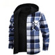 Men's Classic Plaid Hooded Jacket product