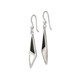 Onyx and Mother of Pearl Dangle Earrings in Sterling Silver product