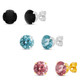 1 Carat Lab Created Moissanite Stud Earrings product