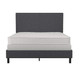DHP Janford Bed Frame with Chic Upholstered Headboard product