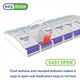 Ezy Dose Push Button 7-Day Pill Case AM/PM product