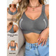 Women's Everyday Wireless Ribbed Sports Bra product