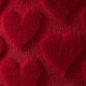 Heart Faux Fur Jacquard Throw Pillow Cover (2-Pack) product