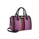 Fashion Croco Satchel with Bee and Stripe product