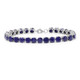20 Carat Gemstone Tennis Bracelet in Sterling Silver product