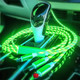 3 in 1 LED Flowing Luminous Fast Charging Cable (3.3ft) product