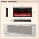 Smart Wi-Fi Electric Fireplace product