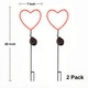 Solar Powered LED Garden Stake Light (Set of 2) product